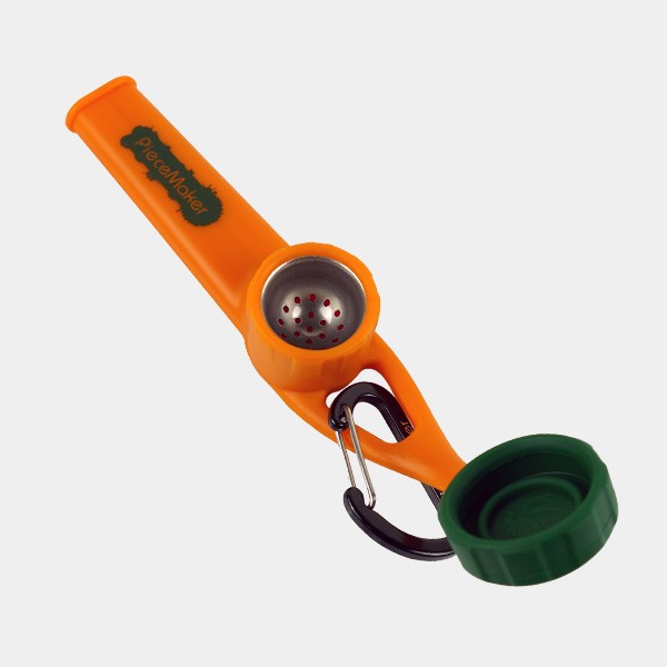 Karma Go Silikonpfeife, offen, orange