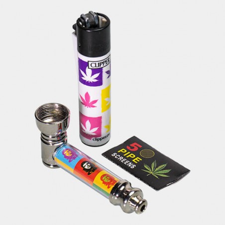 Metallfadenset mit Filtern und Feuerzeug - GB The Green Brand
