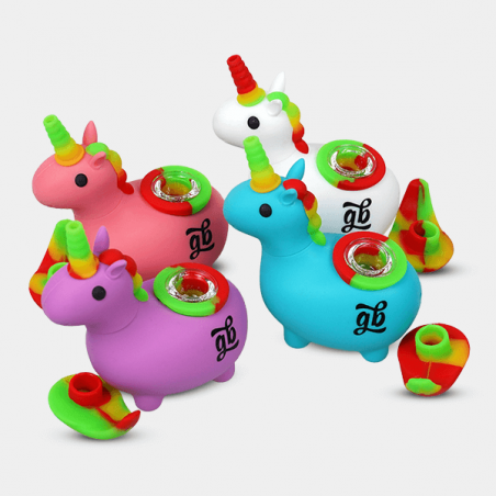 Lustige und robuste GB Einhorn-Pfeife - GB The Green Brand