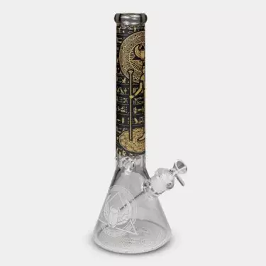 Kristall Bong Egyptian Mysteries 41cm
