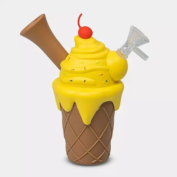 Silikonbong Eisbecher