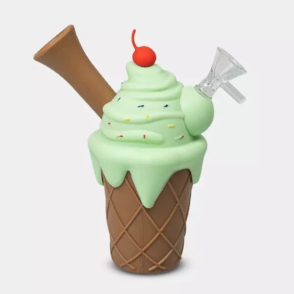 Silikonbong Eisbecher