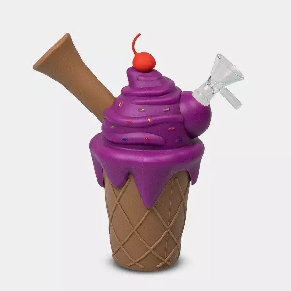 Silikonbong Eisbecher