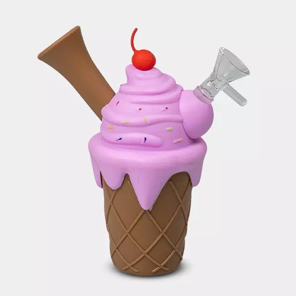 Silikonbong Eisbecher
