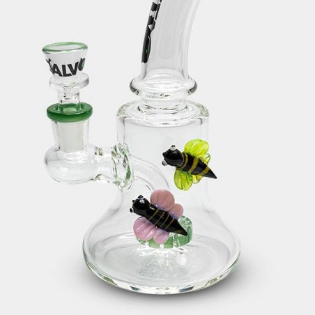 Bee Rig Lite Grün 19 cm Calvo Glass - GB The Green Brand