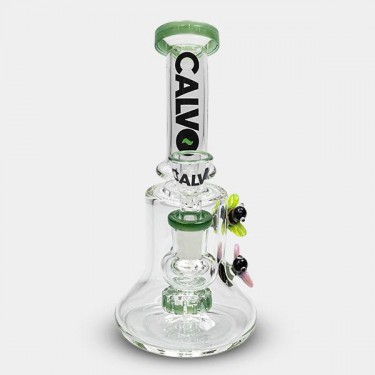 Bee Rig Lite Grün 19 cm Calvo Glass - GB The Green Brand