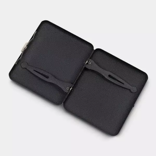 Champ Sandy Metallzigarettenetui schwarz