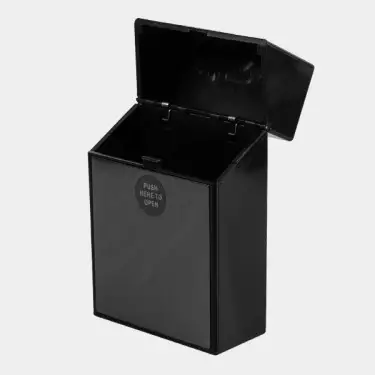 Champ Brushed Zigarettenetui schwarz öffnen