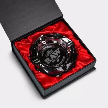 RAW Kristall Aschenbecher Rainbow und Darkside - GB The Green Brand