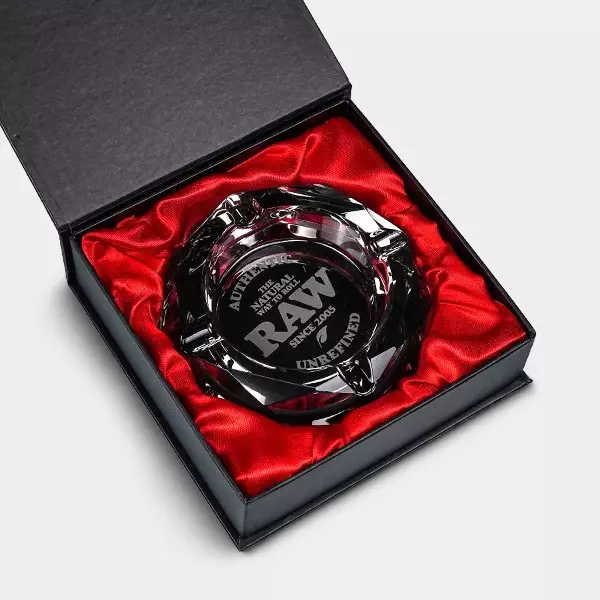 RAW Kristall Aschenbecher Rainbow und Darkside - GB The Green Brand