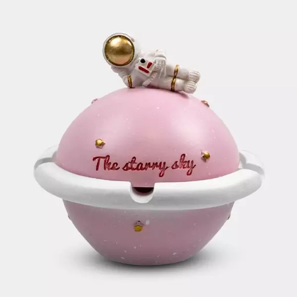 Sicht Rosa ASHtronauten-Aschenbecher - GB The Green Brand