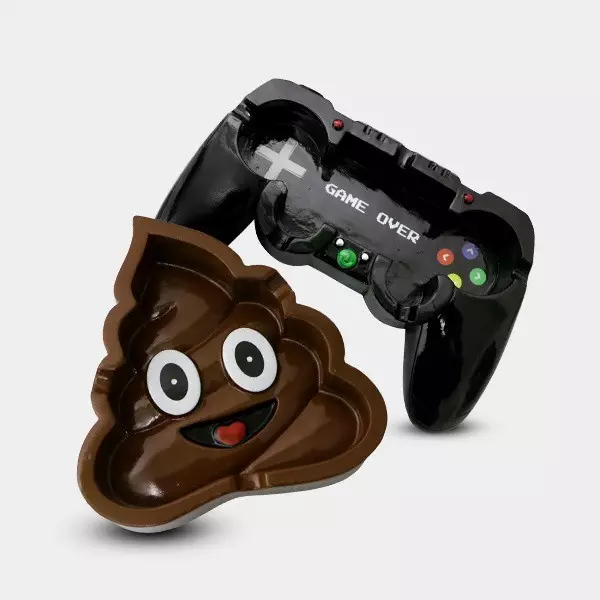 Sicht Originelle Aschenbecher