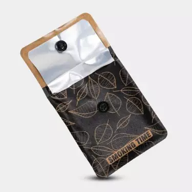 Tragbarer Aschenbecher Smoking Time