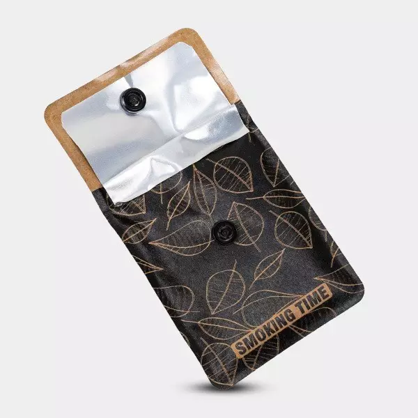 Tragbarer Aschenbecher Smoking Time