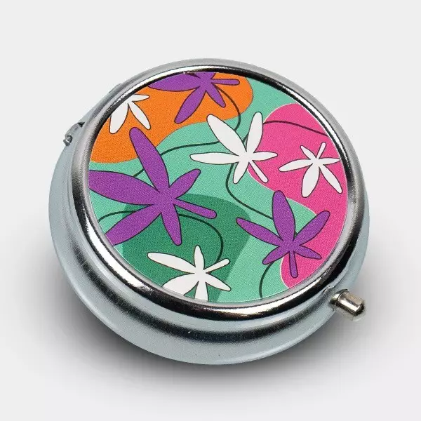 Tragbarer Aschenbecher Champ Blätter farbig