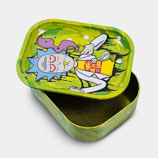 Sicht Metallbox mit R Things Rollablage - GB The Green Brand