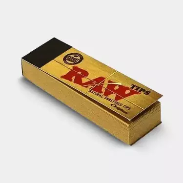 Raw Karton-Tips 1 Stück oder 50 Stück Box - Günstig Wachsen