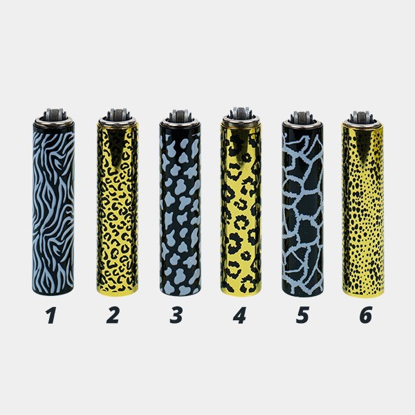 View Clipper Mini Metallhülle im Animal Print