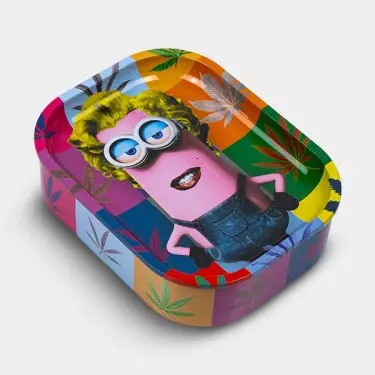 Metallbox mit Liar Tablett Marilyn