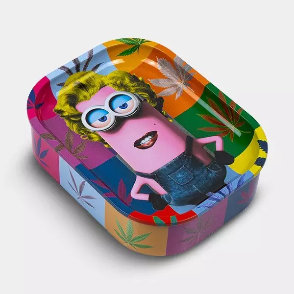 Metallbox mit Liar Tablett Marilyn