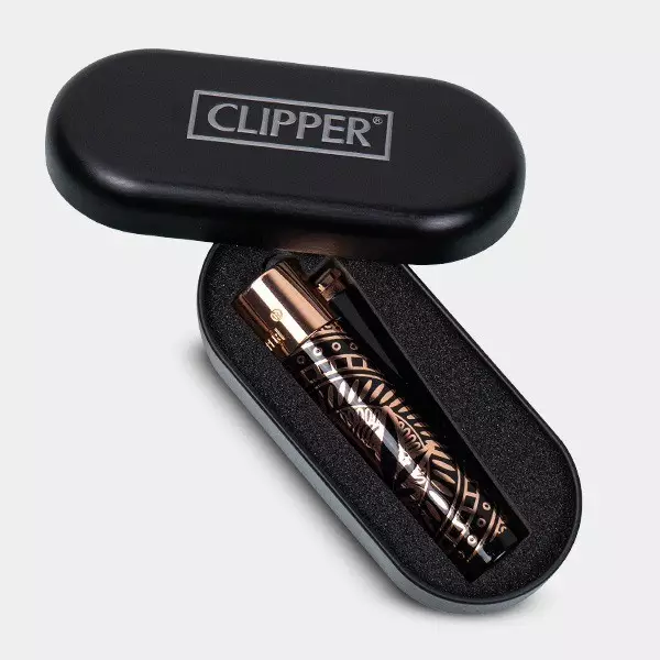 Clipper Leaves Premium rosa box