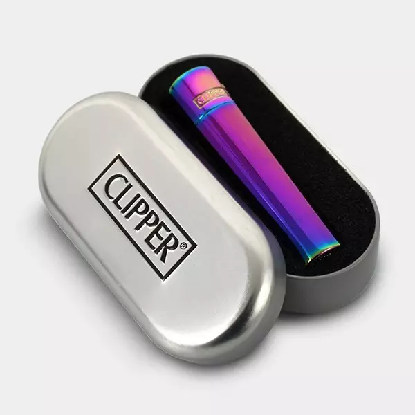 Clipper Icy Colors Metallfeuerzeug - GB The Green Brand