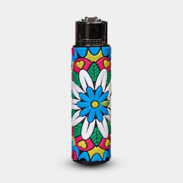 Clipper Hippie Passion 3 Feuerzeug mit Silikonhülle - GB