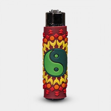 Clipper Hippie Passion 3 Feuerzeug mit Silikonhülle
