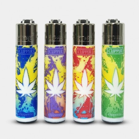 Clipper Mini Feuerzeug color leaves