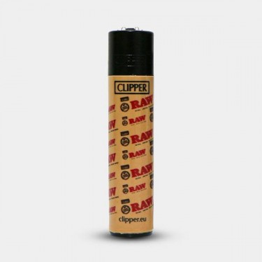 RAW Clipper Feuerzeug mit originalem Logo - GB The Green Brand