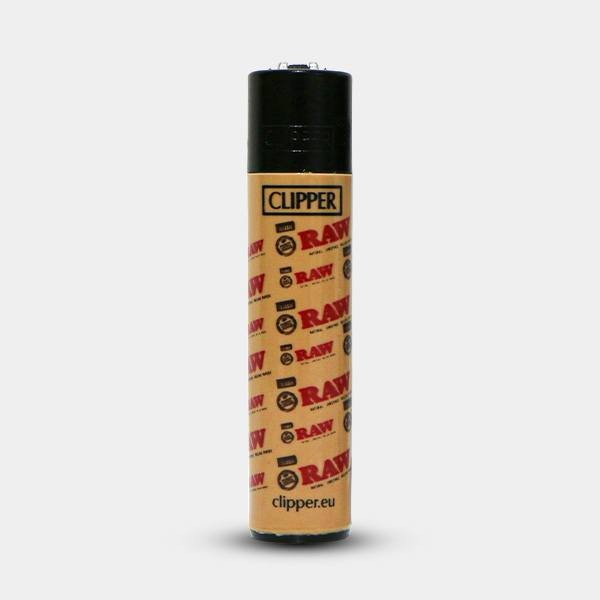 RAW Clipper Feuerzeug mit originalem Logo - GB The Green Brand