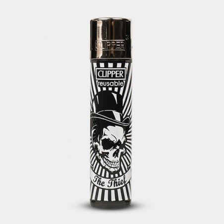 Clipper Party Skulls Feuerzeug 2