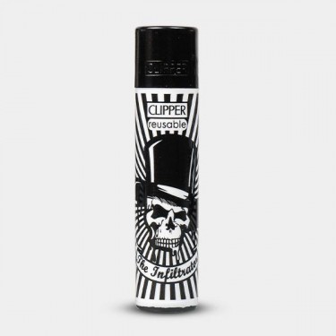 Clipper Party Skulls Feuerzeug 3