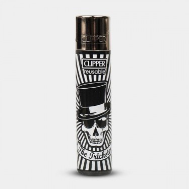 Clipper Party Skulls Feuerzeug 4