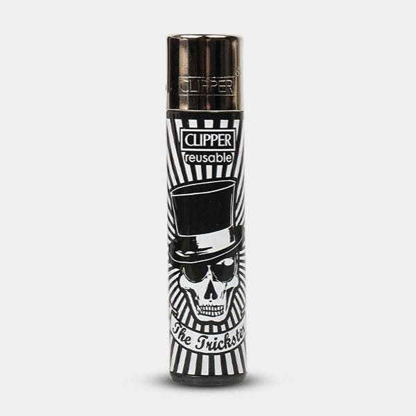 Clipper Party Skulls Feuerzeug 4