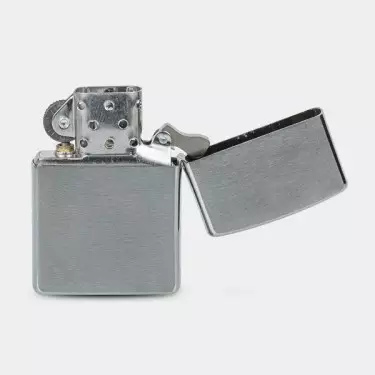 Zippo mattchrom