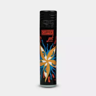 Clipper Psycho Flowers Jet Flame - GB The Green Brand