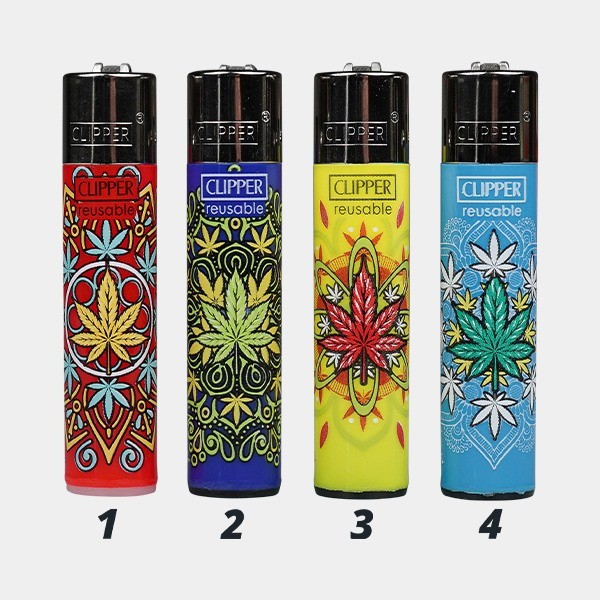 View Clipper Feuerzeug Kollektion High Mandalas 2 - GB The Green Brand
