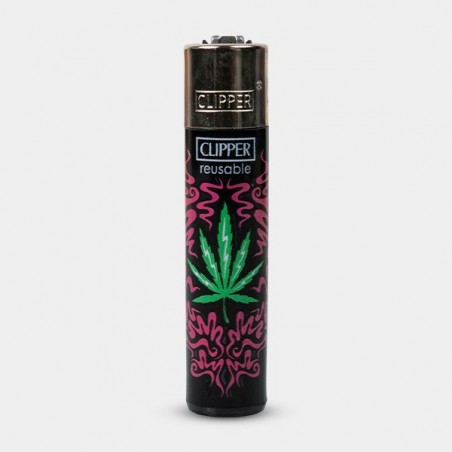 Clipper Feuerzeug Kollektion Renzo Leaves 3 - GB The Green Brand
