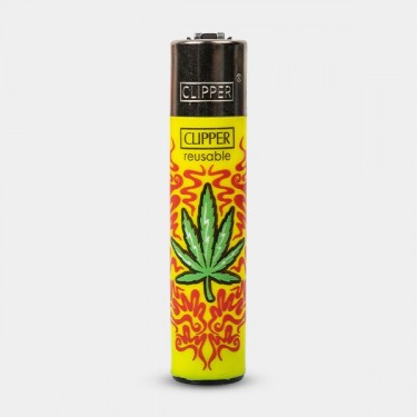 Clipper Feuerzeug Kollektion Renzo Leaves 3 - GB The Green Brand