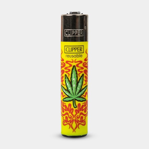 Clipper Feuerzeug Kollektion Renzo Leaves 3 - GB The Green Brand