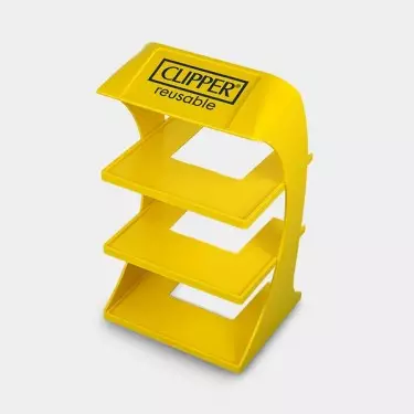 Clipper Feuerzeugständer mit 3 Ablagen - GB The Green Brand