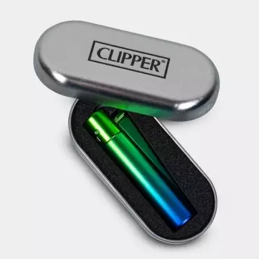 Widerstandsfähiges Peacock-Metallfeuerzeug - GB The Green Brand