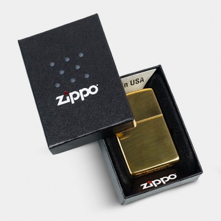 Zippo High Polished Brass box