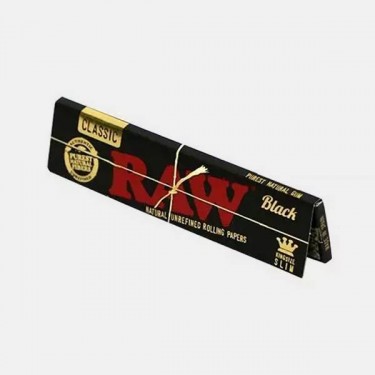 View Raw Black King Size Extra feines Rauchen Papier - Günstig Grow