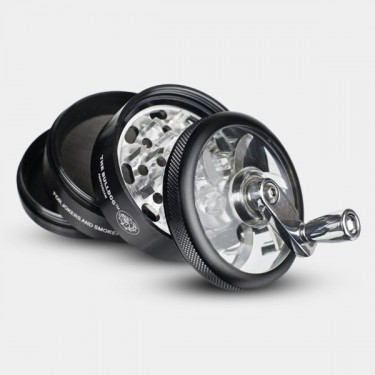 Grinder Mühle 4-teilig The Bulldog groß - Grow Billig