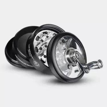 Grinder Mühle 4-teilig The Bulldog groß - Grow Billig