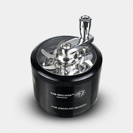 Grinder Mühle 4-teilig The Bulldog groß - Grow Billig