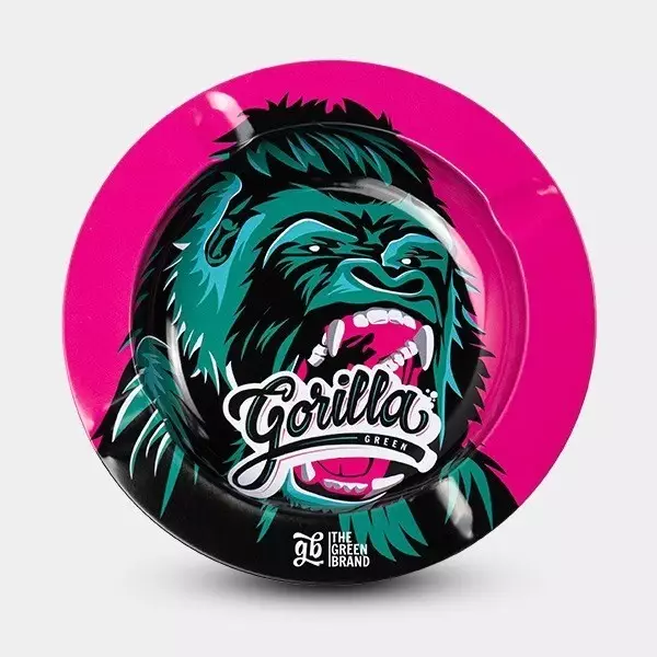 GB Gorilla Metall-Aschenbecher 2
