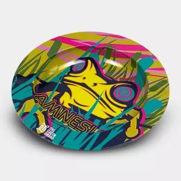 Metall-Aschenbecher GB Amnesia